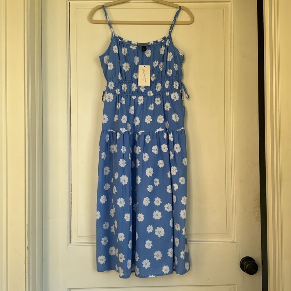 NEW With Tag Floral Cotton Sundress ByāUniversal Thread